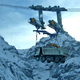 Illustration for article titled This Is How You emFly/em Trucks Up a 6,500-Foot Mountain With No Roads